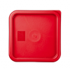 Plastic Storage Bucket  Lid -Square 231x231x17(H)mm