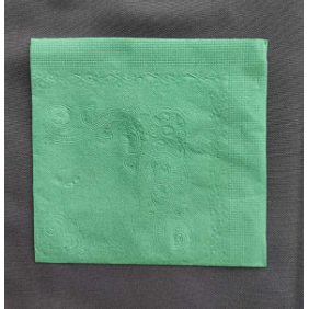 2 Ply Dinner Napkin 40x40cm - Dark Green (1000 Sheets)