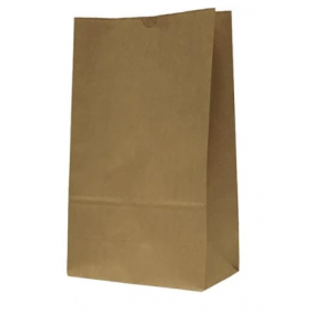NO 8 Paper Bag Self Opening Satchels Brown 307x157x100mm (500 bags/box)
