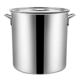 25X25cm(H) S/Steel Stockpot with Lid 12L