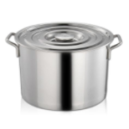 50X30cm(H) S/Steel Saucepots with Lid 58L