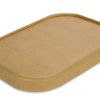 Paperboard Rectangle Lid - PLA Lined (300/box)