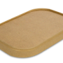 Paperboard Rectangle Lid - PLA Lined (300/box)