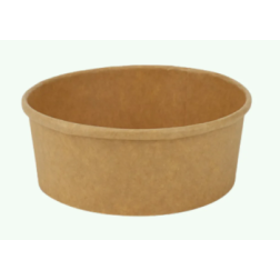 750ml PLA Lined Round Paper Bowl (600/box)