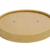 Paper Lid for Round Paper Bowl 750ml & 1000ml-PLA Lined (600/box)