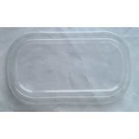 PET Lid for 850ml Fibre Salad Bowl (500/box)