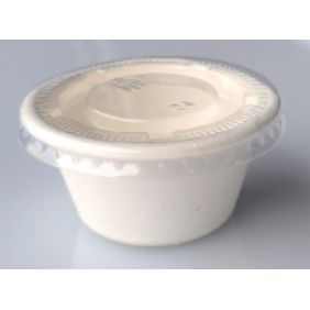 PET Lid for 2oz Fibre Portion Cup (2000/box)