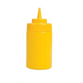 Squeeze Bottle 355ml Straight (Yellow)