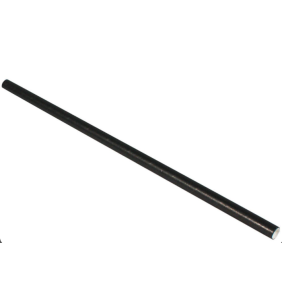 Paper Straws - Jumbo Black - 235mm (250 Sheets/Pack)