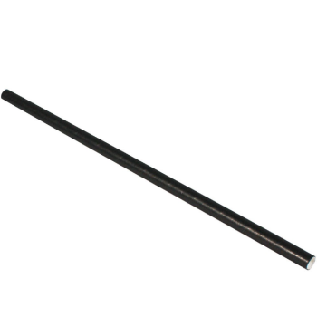 Paper Straws - Jumbo Black - 200mm (100 Sheets/Pack)
