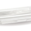 PET Lid for 850ml Fibre Rectangle Salad Bowl (500/box)