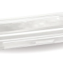 PET Lid for 850ml Fibre Rectangle Salad Bowl (500/box)