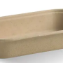 850ml Fibre Rectangle Salad Bowl Sugarcane (500/box)