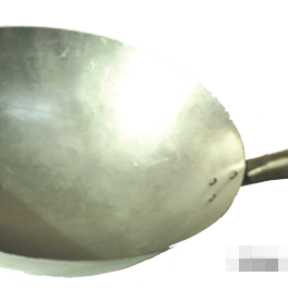 400mm 1 PLY Wok with Wooden Handle (16')
