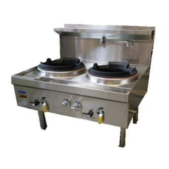Gas365 Waterless Wok 2 Burner