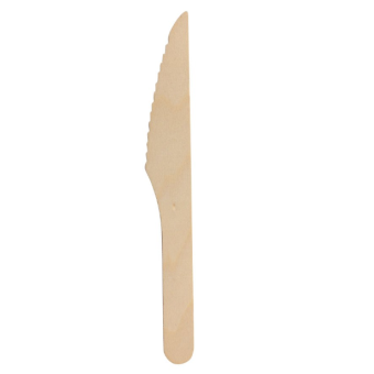Wooden Knife 160mm (100 Sheets)