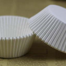 Paper Baking Cup 38mm-22Hmm - White 1,000's/Pack (Heavy Duty)