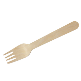 Wooden Fork 160mm (100 Sheets)