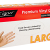 Large Natural Vinyl Gloves - Powdered (100/Box) 