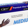Medium Blue Vinyl Gloves - Powdered (100/Box) 