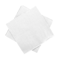 1 ply Lunch Napkin 30x30cm - White (3000 Sheets)