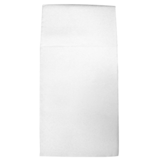 Quilted 2 Ply Dinner Napkin - M-Fold 40x40cm - White (1000 Sheets)