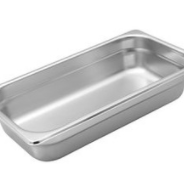 1/3 Size Pan 327X176X20mm - S/Steel 