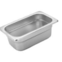 1/9 Size Pan 176X109X65mm - S/Steel