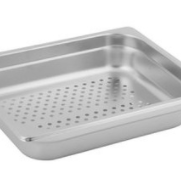 1/2 Size Pan 327X265X100mm - Perforated S/Steel 