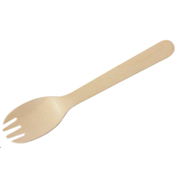 Wooden Spork 160mm (100 Sheets)