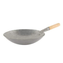 300mm Wok with Wooden Handle